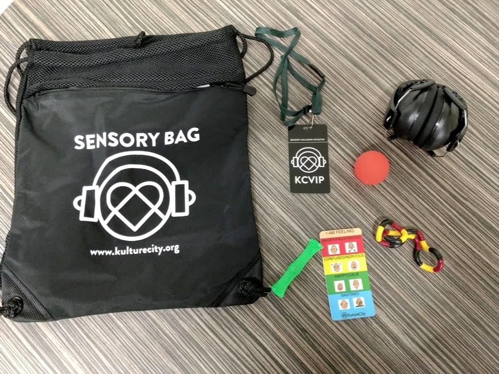 Sensory bag items