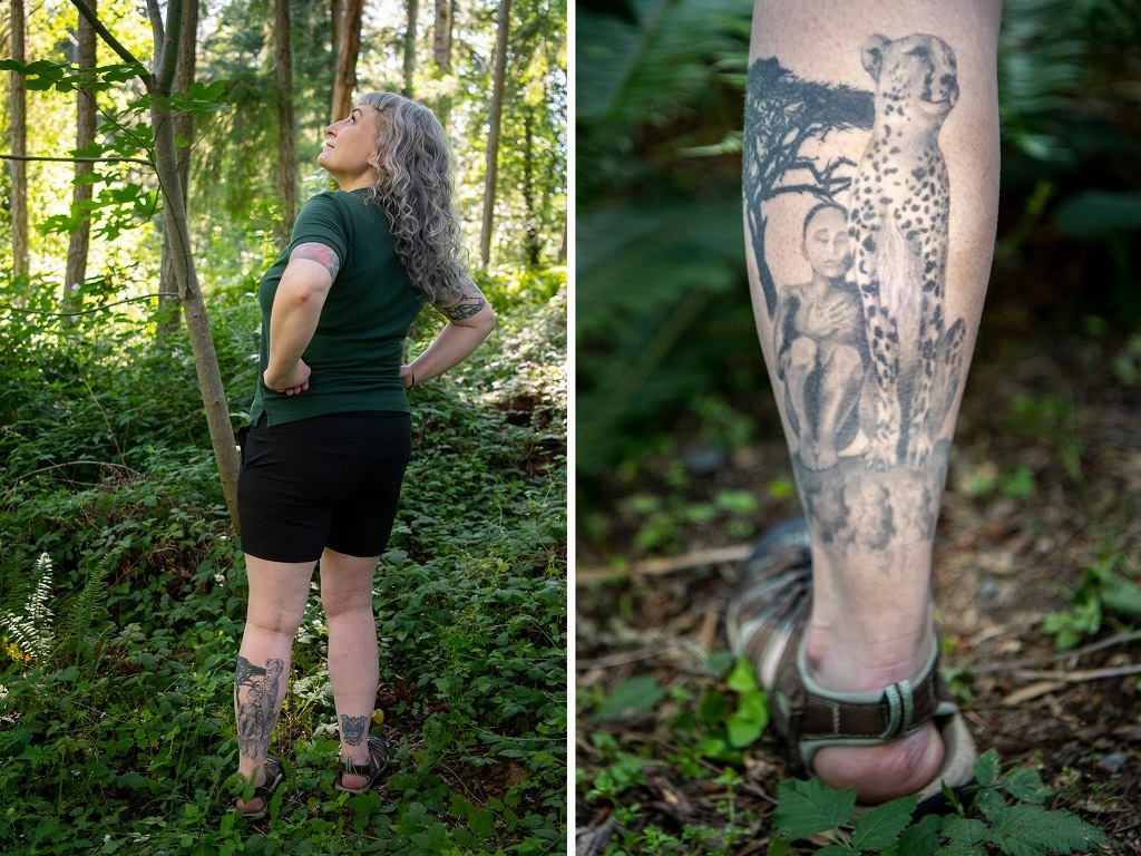 tatoo - Program Coordinator Rachael Mueller.
