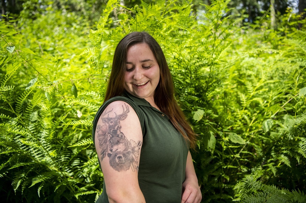 Tattoo Portraits - Zookeeper Rebecca David.